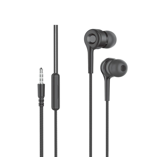 Shine Bass Earphones with Mic – Premium Wired In-Ear Headphones for Deep Bass & Noise Isolation KR-22