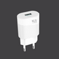 Smart Fast Charger, 2.4A USB/Type-C Output, Durable Design, Overcharge Protection, KR-06