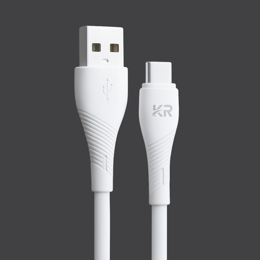 Fast Charging USB Cable – Type C - 1 Meter, 3A High-Speed PVC Charging Cord, KR-74 BOSS