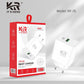 Smart Fast Charger 18W, USB Wall Adapter, Overcharge Protection, Compact & Durable, KR-26