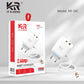 2.4Amp Fast Charger with USB C Cable, Dual Port, Overcharge Protection, KR-56C